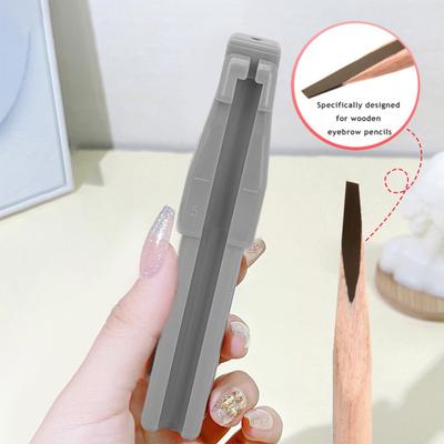 Yousheng Eyebrow Pencil Sharpener Set Duckbill-Shape Eyebrow Sharpener Portable Dual Slot Eyebrow Makeup Tool for Home Use