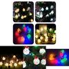 Magical Christmas Snowman String Lights For Kids Rooms With 10/20 Leds For Festive Decor