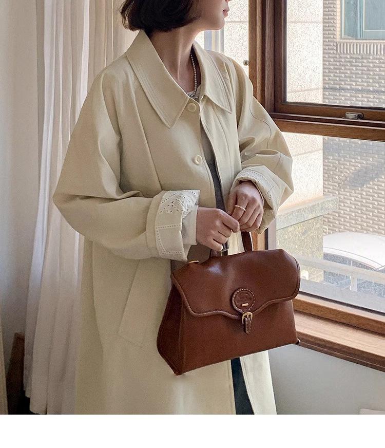 2025 Pre-Sale: Women's Off-White Long Loose Trench Coat for Spring