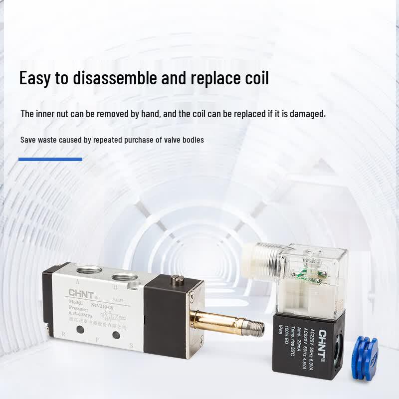 CHNT N4V Series 2-Position 5-Way Solenoid Valve