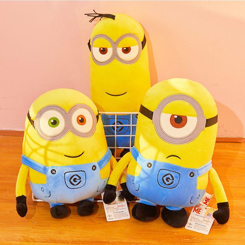 Despicable Me Minion Plush Toy Stuart Kevin And Bob Soft And Cute Children's Gift