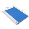 Protège documents - waytex - 931335b - 120 vues - 60 pochettes - bleu
