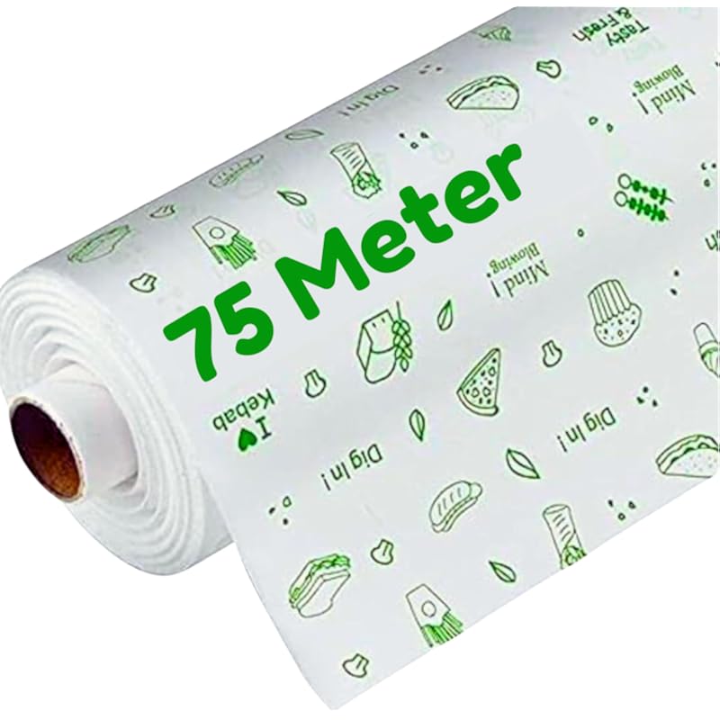 Ofixo 75 Meter Food Wrap Multipurpose Food Wrapping (75 Meter (Pack Of 1)