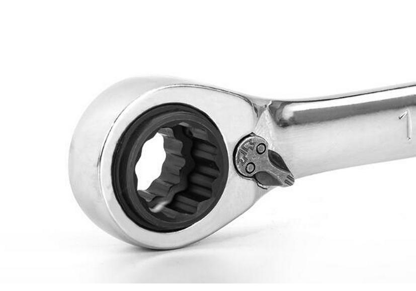 SATA 4-in-1 Quick Release Double-Ended Ratchet Ring Spanner (46621-46624)
