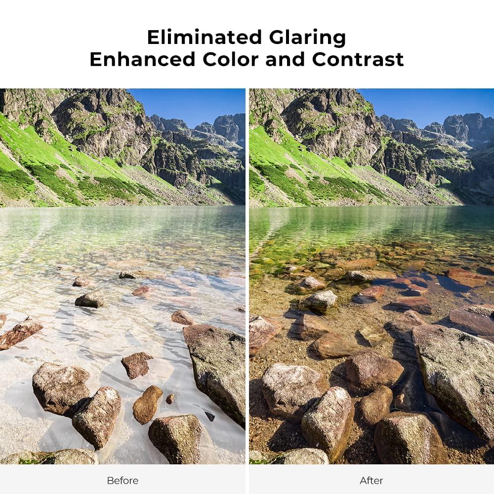 Concept 37mm Circular Polarizing Glass Filter Ultra Slim K&F Multi-coating