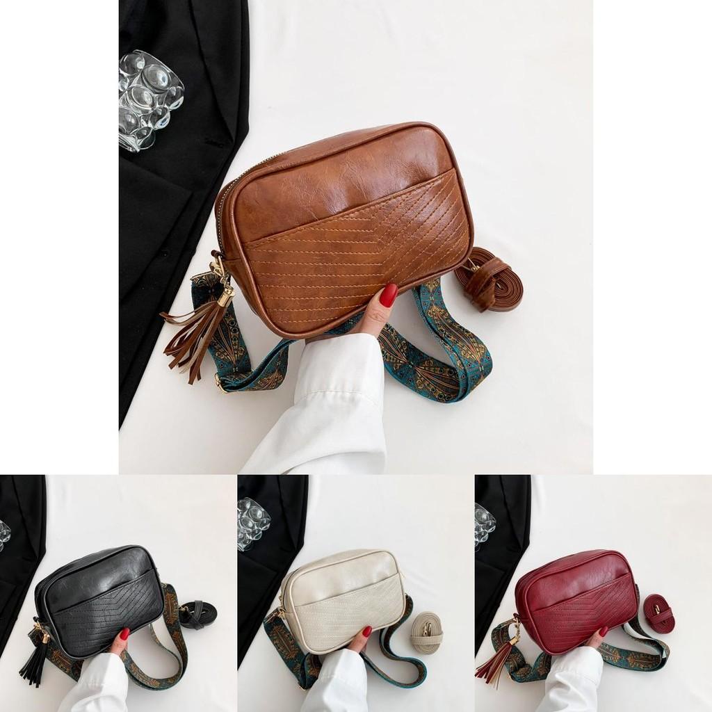 Stylish Small Square Bag For Women Chic Simple Shoulder Crossbody Handbag