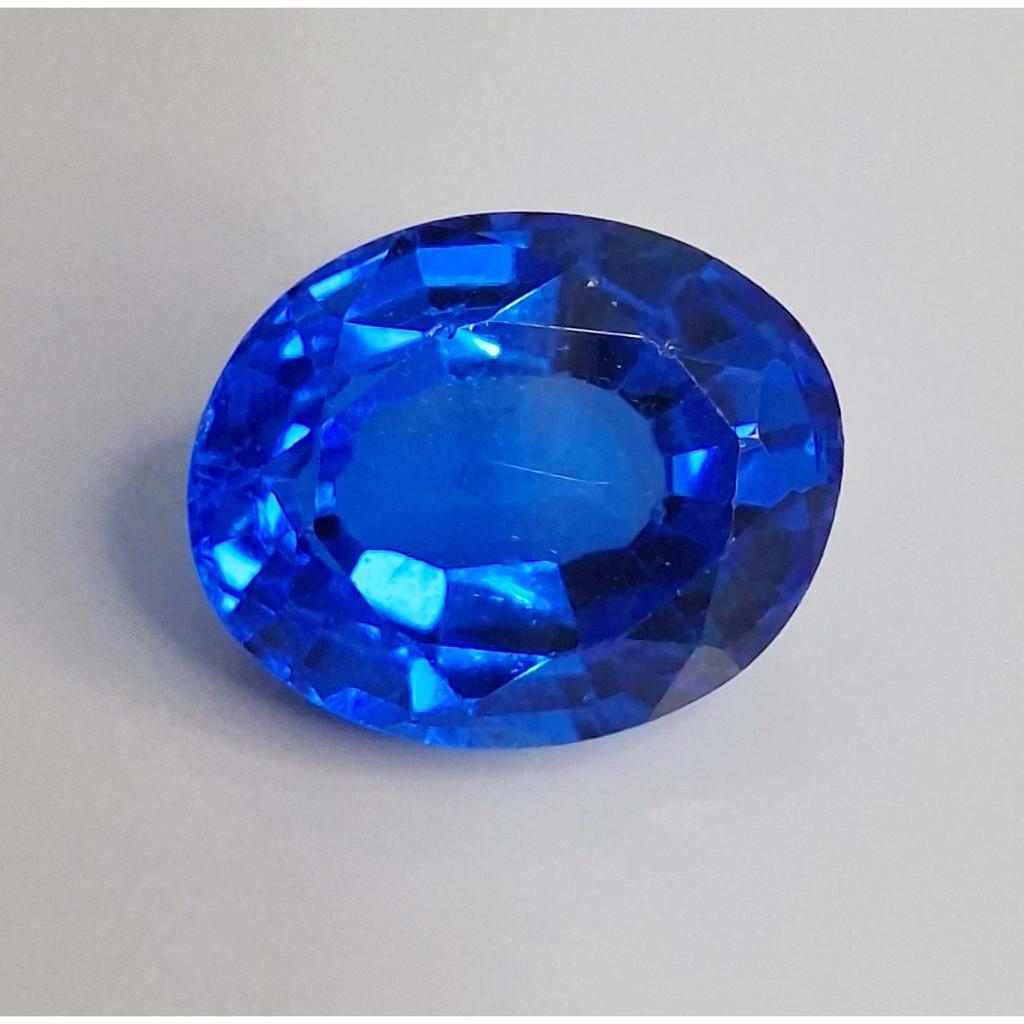 Natural Royal Blue Sapphire 8-10 Ct Oval Cut Certified Beautiful Loose Gemstone