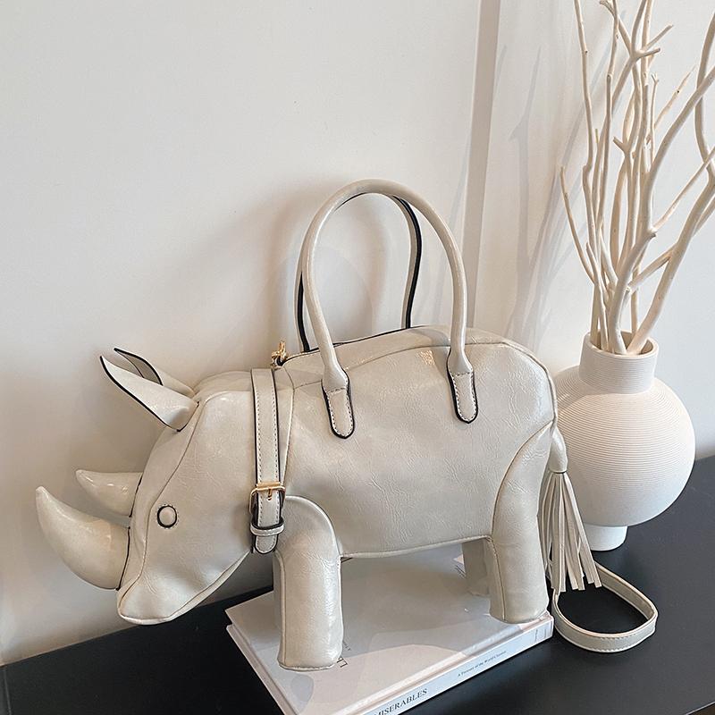 Cute Toy Doll Bag Big Elephant Cartoon Crossbody Phone Bag Lady Girls Padded Space Cotton Handbag And Purse Female Shoulder Bag