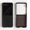 Luxe Echte Lederen Hoesje Voor Motorola Razr 50 Ultra Case Litchi patroon Razr50 telefoon Hoesje Achterkant Coque Shell Capa