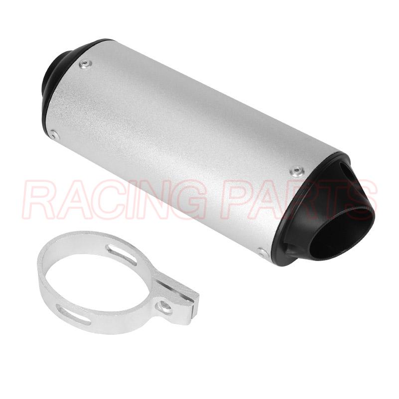 28MM 32MM 38MM Motorcycle Exhaust Muffler Escape Moto Tailpipe For 110 125 150CC Dirt Pit Bike ATV KAWASAKI