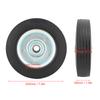 8 Inch Trailer Jack Wheel Replacement 1100 Lbs Strong Capacity 48mm Rim Trailer Jack Caster Trailer RV Motorhome Accessories
