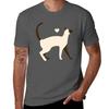 Siamese Cat Tshirt Construction Work Tee Shirt Tshirt