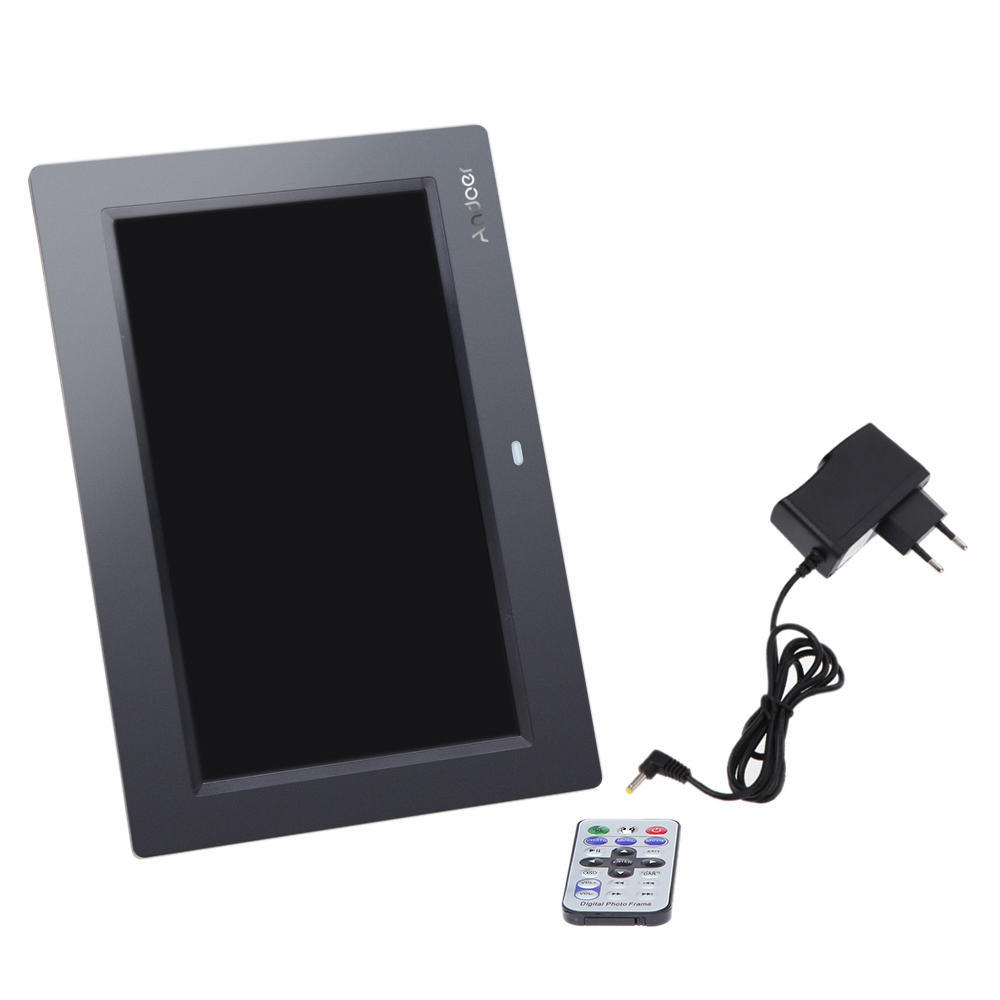 Cornice digitale per foto HD TFT-LCD da 10'' 1024*600, orologio, lettore MP3 MP4 con desktop remoto