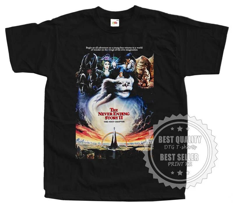 

The Neverending Story T SHIRT V1 Movie Poster BLACK All Sizes S to 5XL M