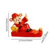 God of Wealth Ornament Sculpture Desk Phone Holder Figurine for Office