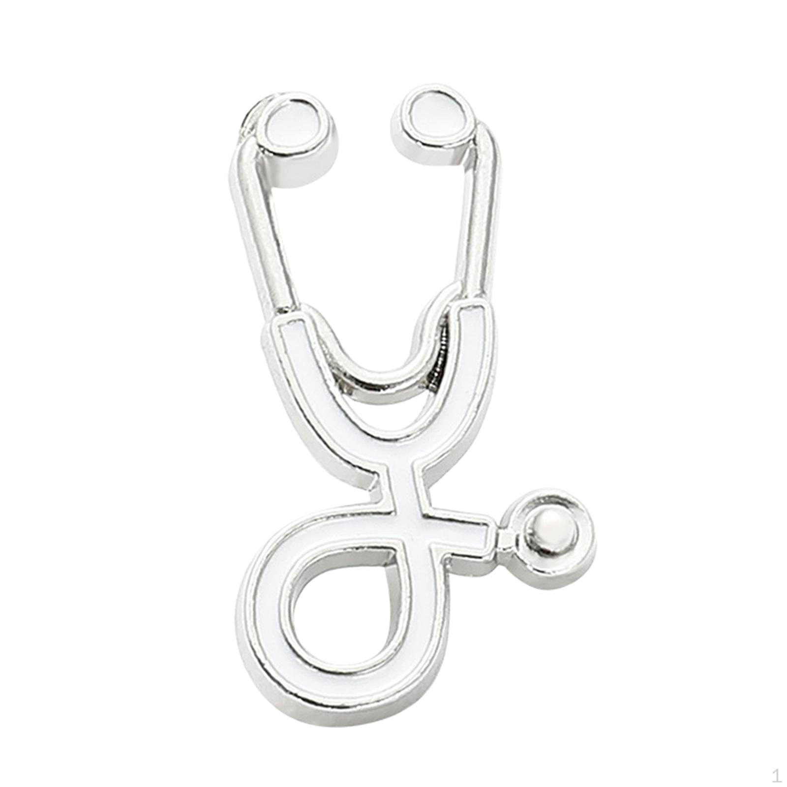 

Брошь на булавке, модный подарок медсестре для женщин, декоративный ювелирный аксессуар, лацкан silvery white