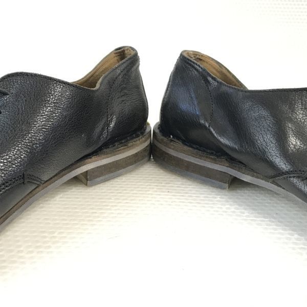 BARNEYS N.Y. Italy Leather Plain-Toe Dress Shoes Men’s 13M 30.5-31.0 Black(USED)