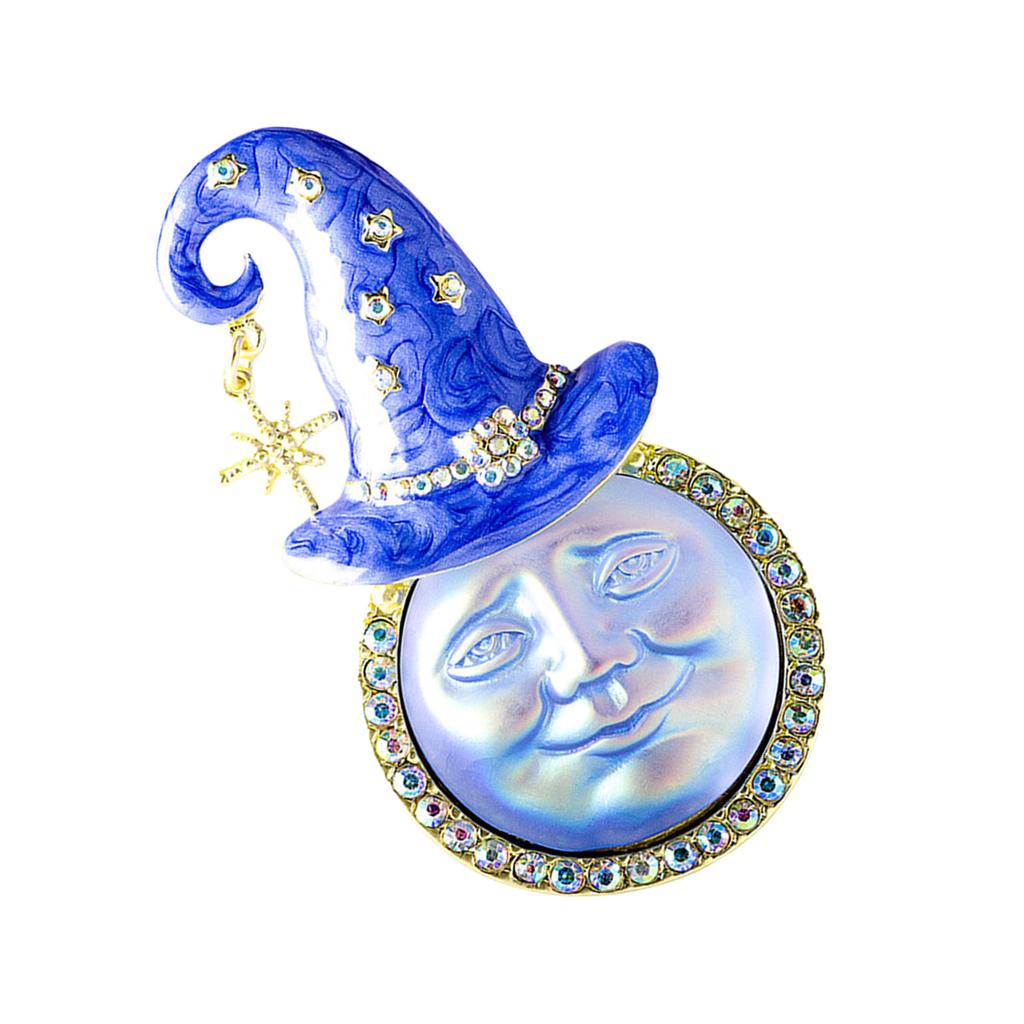 Multipurpose Fun Clown Themed Enamel Brooch Elegant Designs Portable Fashion Accessory for Performers Daily Outfits