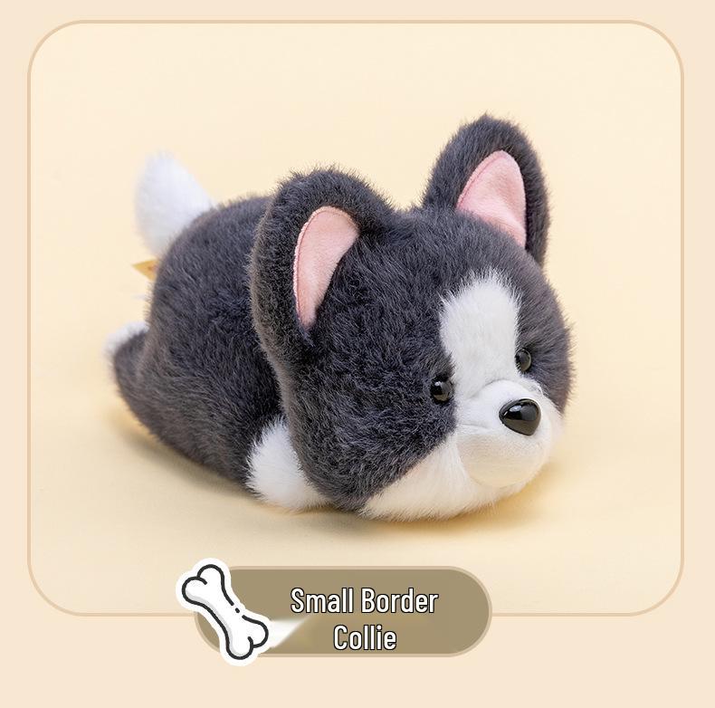 Cute Palm-Sized Chubby Animal Plush Toy for Desk or Play