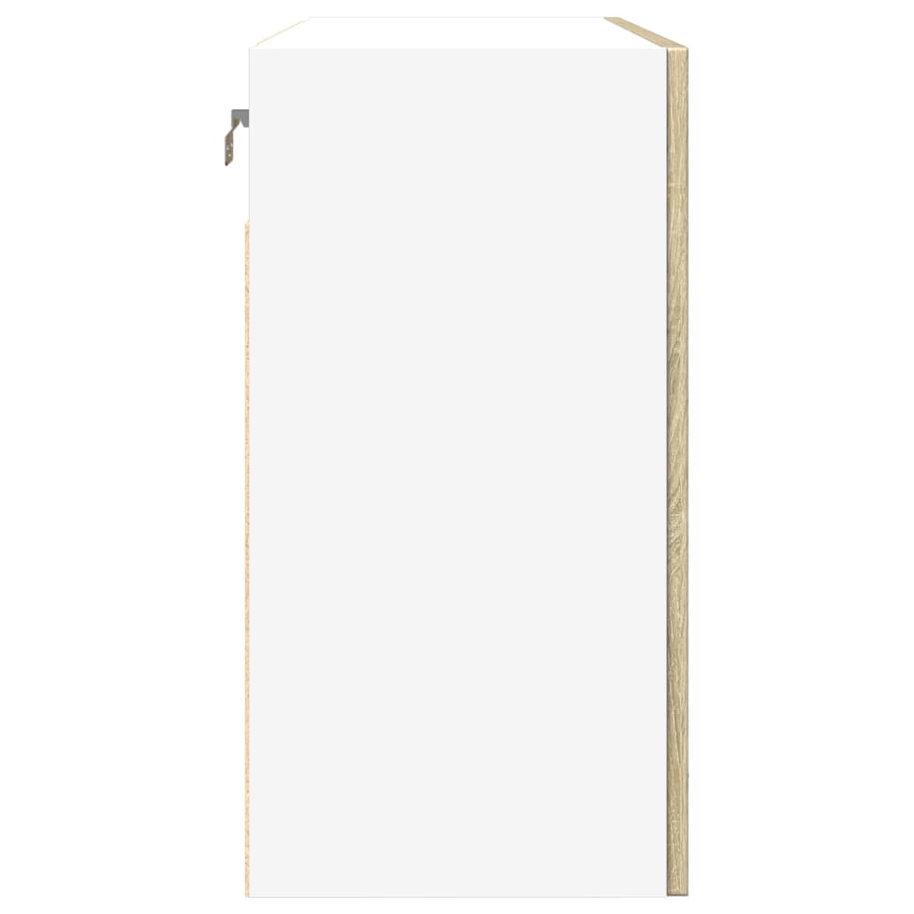 vidaXL Hängeschrank Lyon Sonoma-Eiche 80x31x60 cm Holzwerkstoff