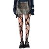 Holey Irregular Fishnet Tights - Y2K Punk Subculture Style for Hot Girl