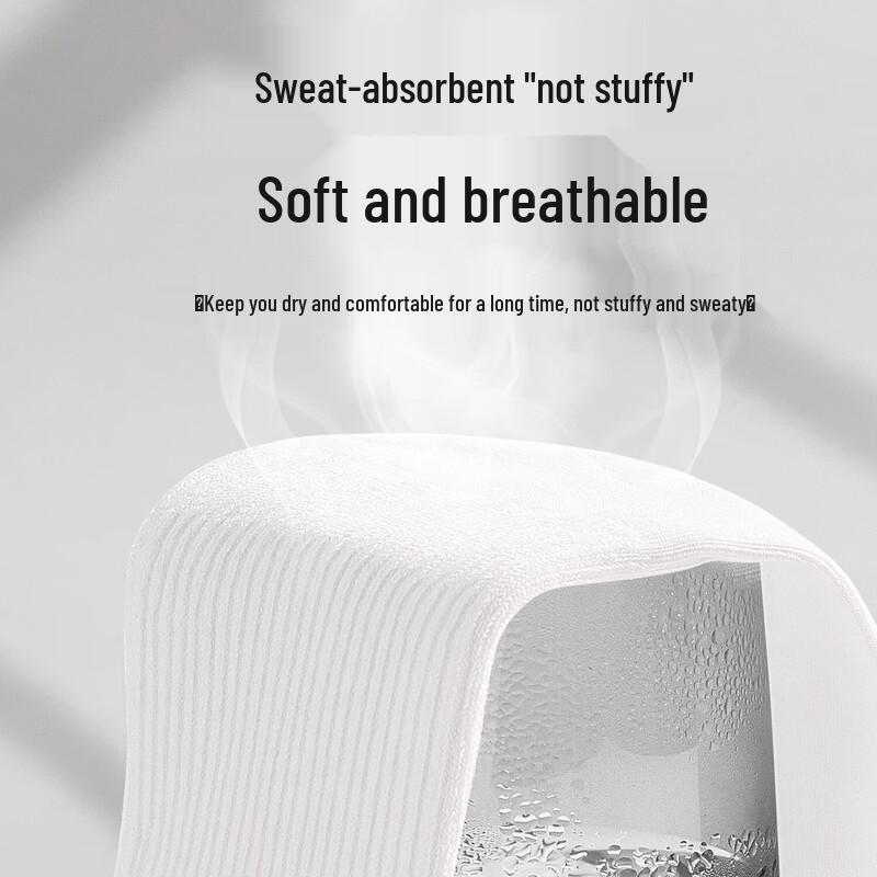 Travelyou Disposable Short Socks (10 Pairs, Unisex)