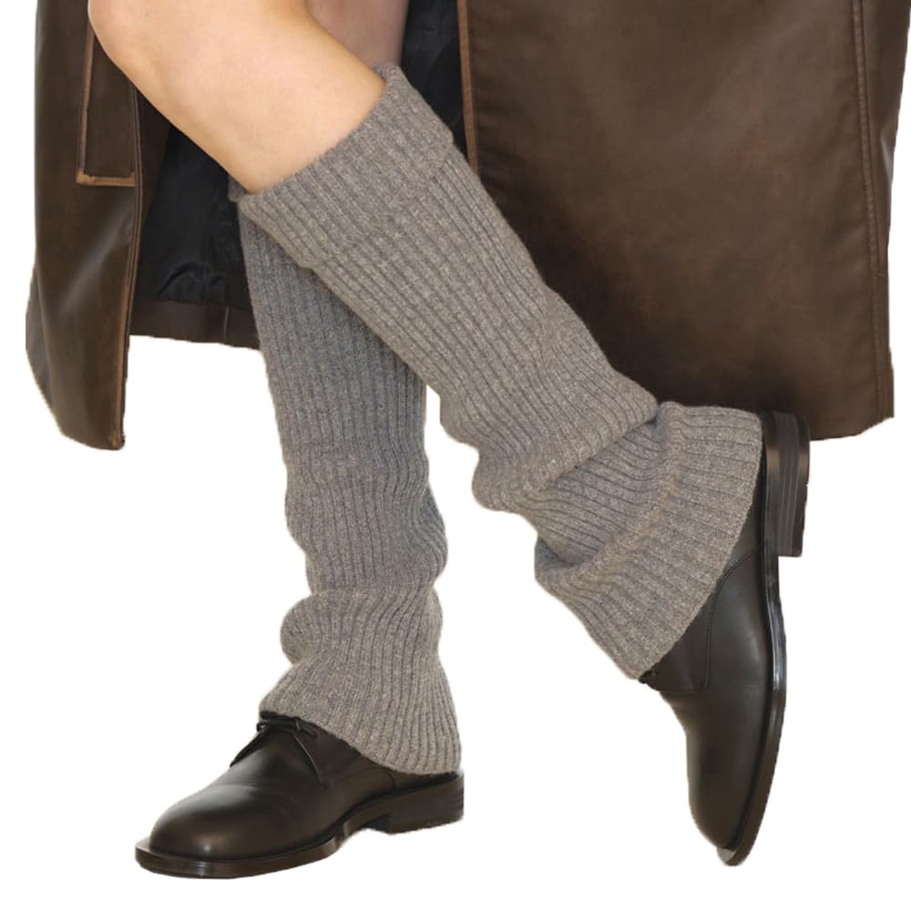 

UNDERCONTROL Зимние кашемировые и шерстяные носки в рубчик, теплые, свободного кроя, до бедра, Y2K, для балета, длинные, без носка, в корейском стиле, гетры, гетры,