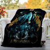 1pc Lord of the Rings Fellowship Ring  - Throw Blanket, Soft, Flannel Blankets, Living Room,  All Seasons Use-1021072