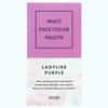 Dodo Multi Face Color Palette Ladylike Purple Cheek 10g #10