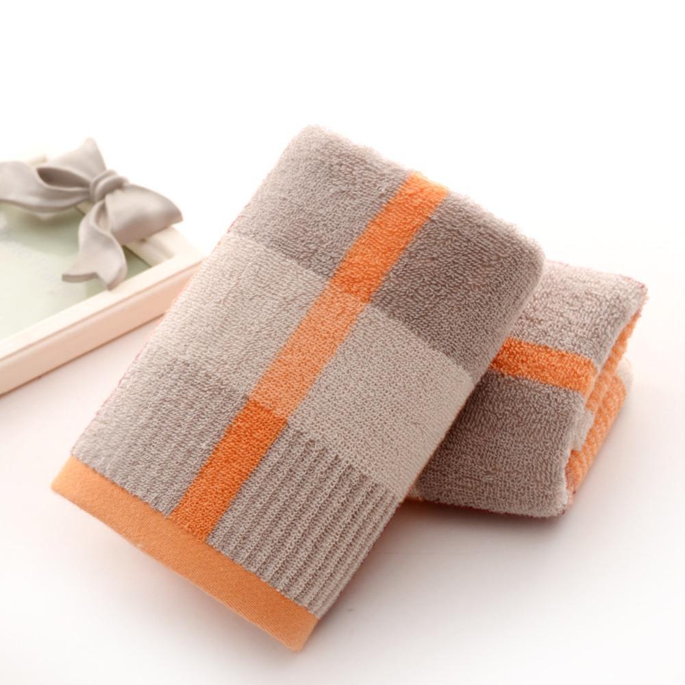 Thickened dark checkered towel pure cotton creative sports towel face towel