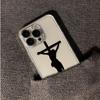 Jesus Cross Silhouette Print Phone Case for iPhone 17 16 15 14 13 12 11 16E Series Pro Max Plus Double Layer Protection