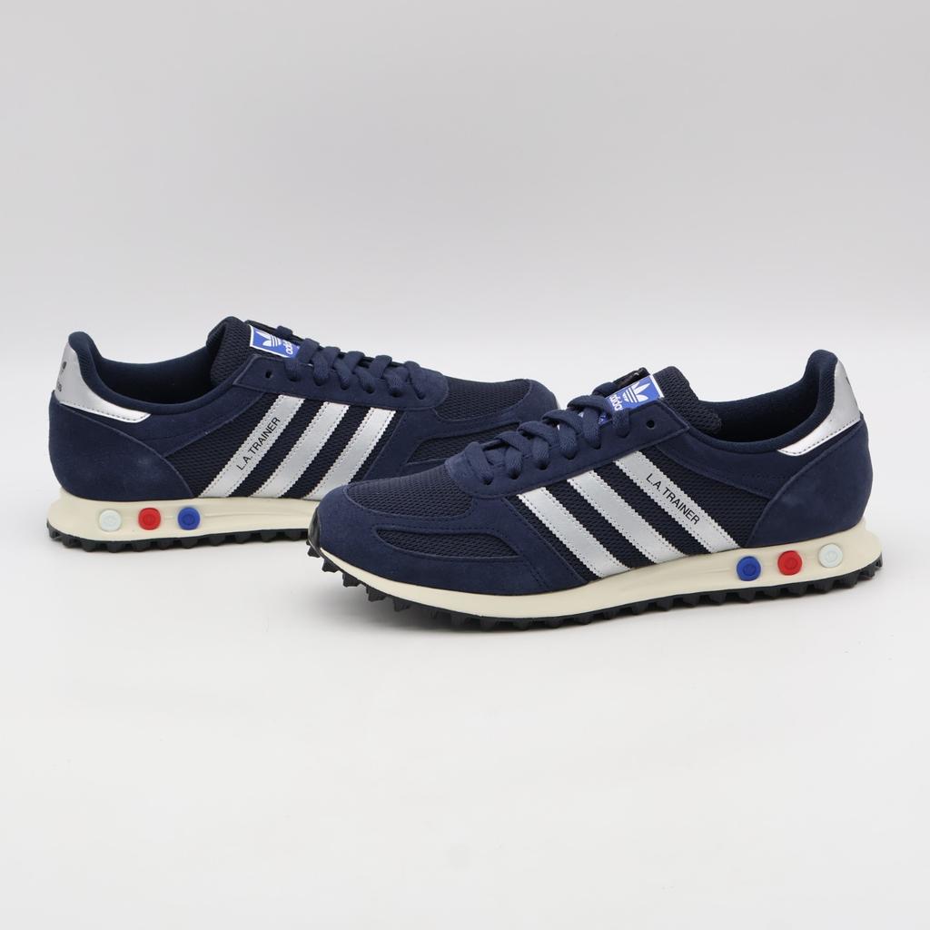 KJ4382 Adidas LA Trainer OG Legend Ink Silver Metallic (Men's)