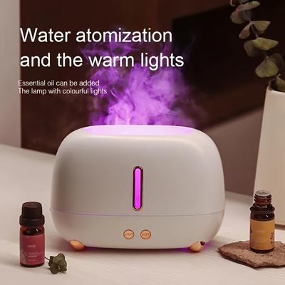Portátil colorido Niebla Fría Usb Led habitación 3D llama de fuego humidificador Difusor de Aceites Esenciales Aroma mini h2o humidificador de aire