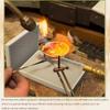Heat-resistant Quartz Crucible Round Metal Refining Tools Durable Melting Bowl  Platinum Refining