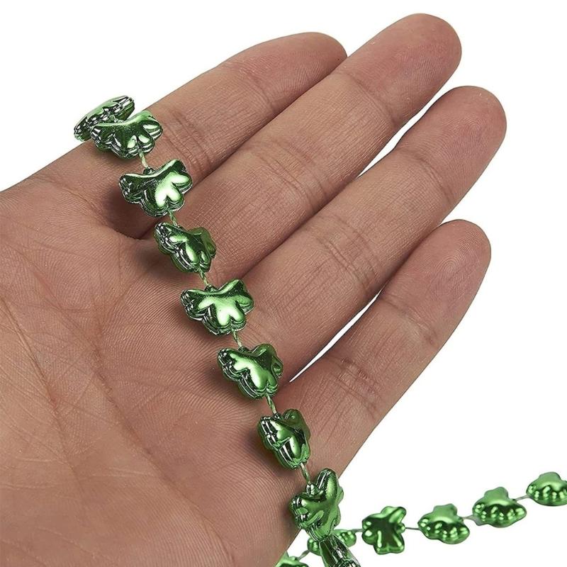 Irish Leprechaun Necklace Hair Hoop Fashion Statement Karaoke Party Leprechaun for Irish Day Stage Photo Props
