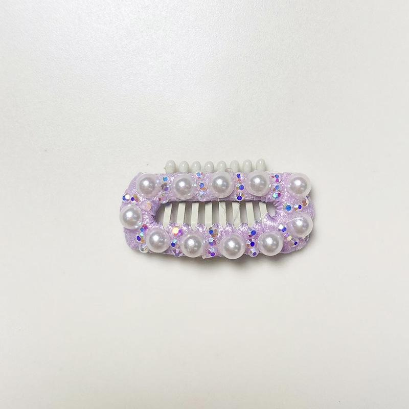 Handmade Pearl & Rhinestone Hair Clip for Yorkshire, Bichon, Maltese Dogs & Cats