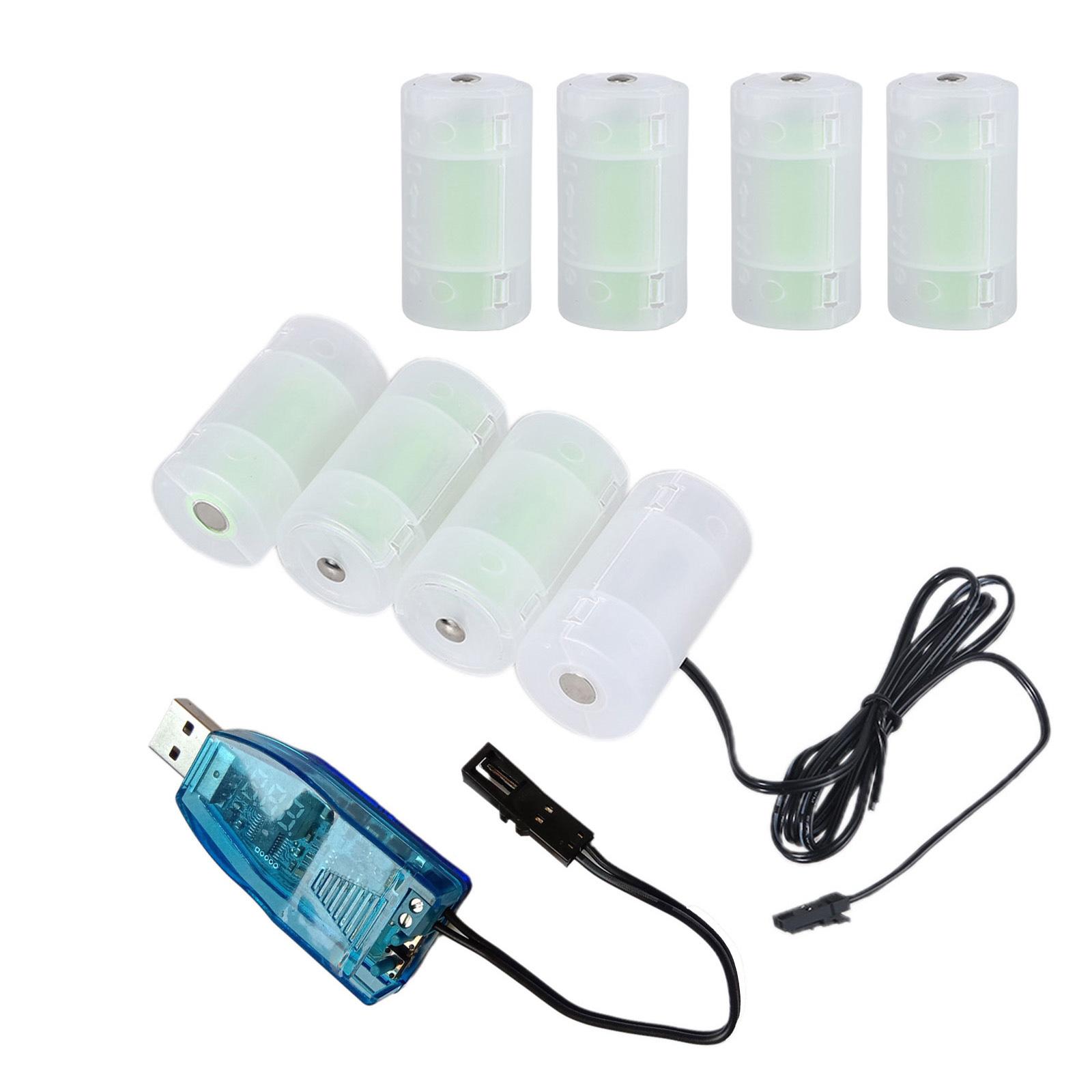 

Повторное использование USB для 1 В-24 В регулируемое напряжение LR20 D размер батареи выпрямитель замена 1-8 шт батарей для игрушечной светодиодной лампы игры