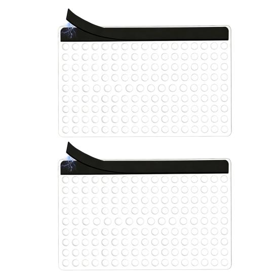 Magnetic Pool Skimmer Guard Skimmer Net Cover Skimmer Protector Catches Leaves Insects Debris Prevents Clogs for In-Ground Pool Skimmer