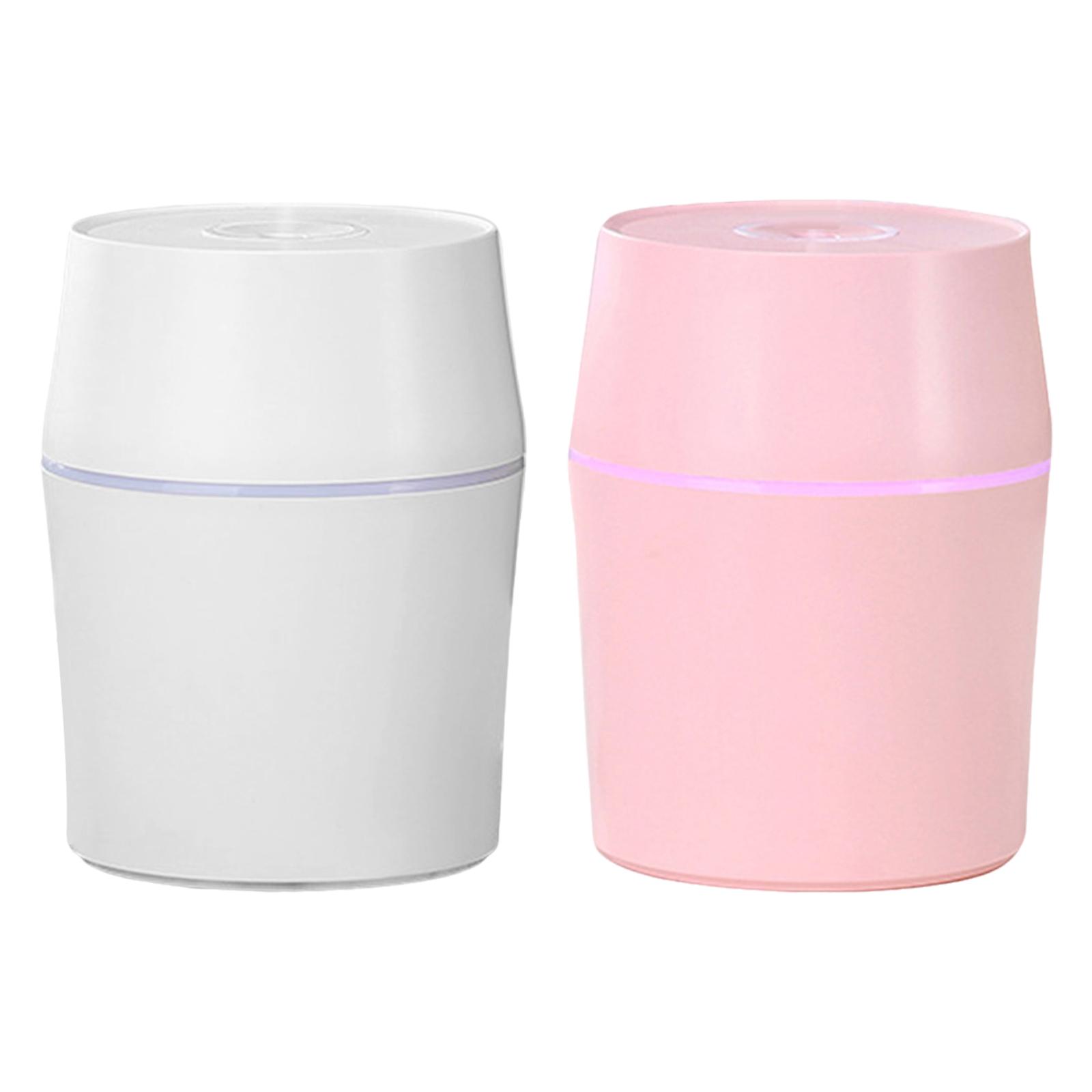 

200ml Air Humidifier Night Light Decoration Small Mini Humidifier Personal Desktop Humidifier for Travel SPA Desktop Office Home розовый