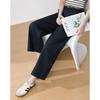 Betu Women's High-Waist Cropped Wide-Leg Casual Pants