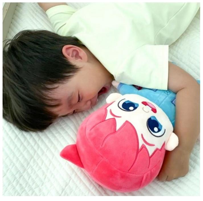 Pinkfong Genuine Bebefinn Plush Doll 30cm/12" Baby Shark Bebefinn