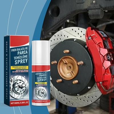 100ml Car Brake Cleaner Iron Remover Wheel Cleaner Brake Cleaner Spray Reduces Brake Noises Polishing And Maintenance Cleaner