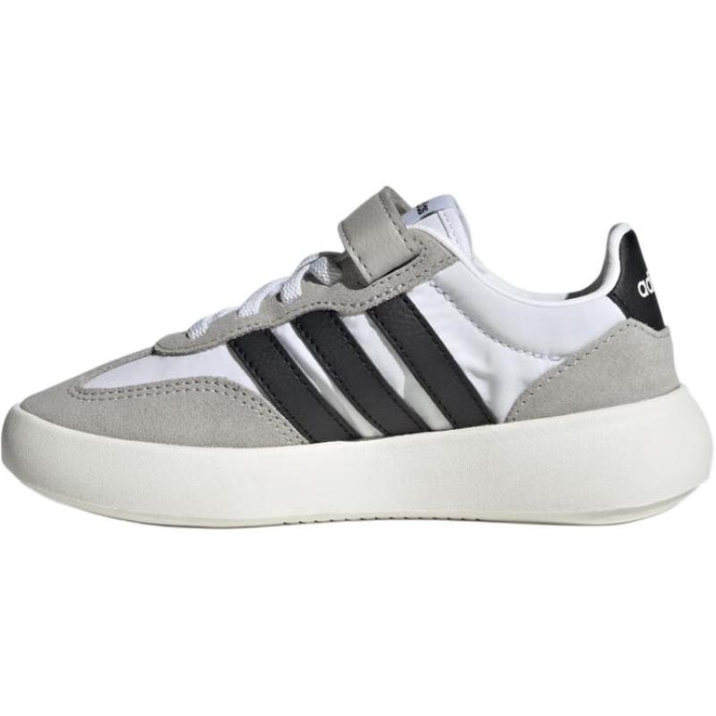 

Adidas BARREDA DECODE Abrasion Resistant Low Top Kids Skateboarding Shoes White Gray Children Aged 3 7 Years Old Sneakers JQ8850 35
