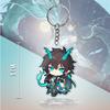 5Cm Acrylic Key Buckle for Honkai: Star Rail Phainon Acheron Castorice Anaxa Character Peripheral Keychain Pendant Premium Gift