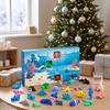 3D Printed Animal Christmas Advent Calendar with Surprise Figurines