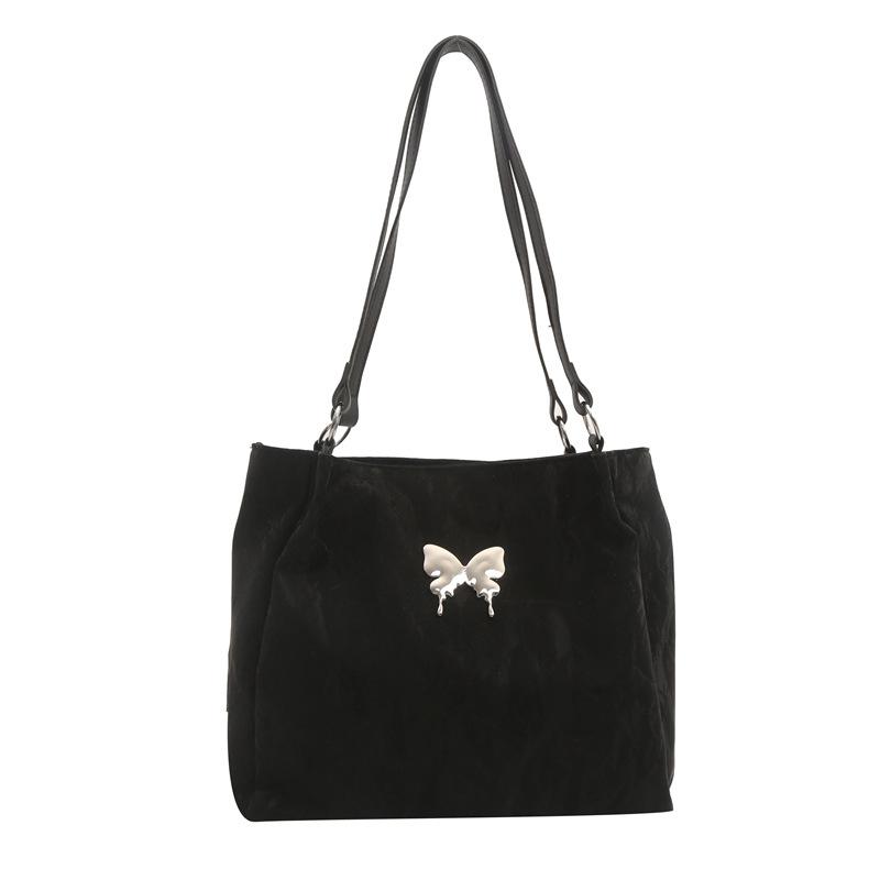 

Сумка через плечо из мягкой кожи с текстурой, женская, весна-лето 2024, новая универсальная сумка для подмышек, сумка для работы и езда на работу