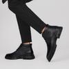 2024 Hot Sale Genuine Leather Men Ankle Boots Male Shoes Warm Plush Fur Winter Boots  New Stylish High Top for Men Outdoor Shoes