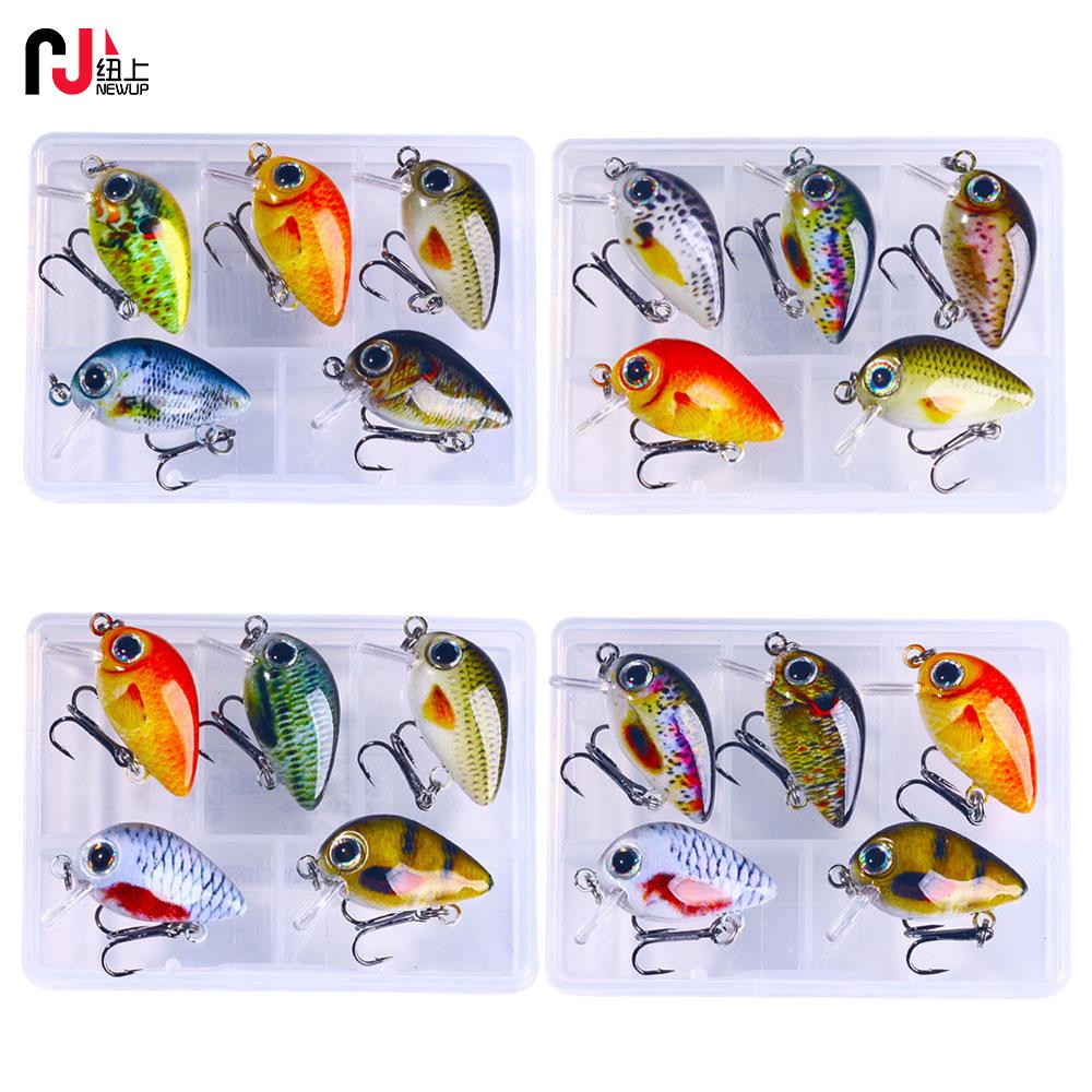 Mikro Köder 1.5G Mini Chubby Köder Set - Künstlicher Fischköder für Angelausrüstung
