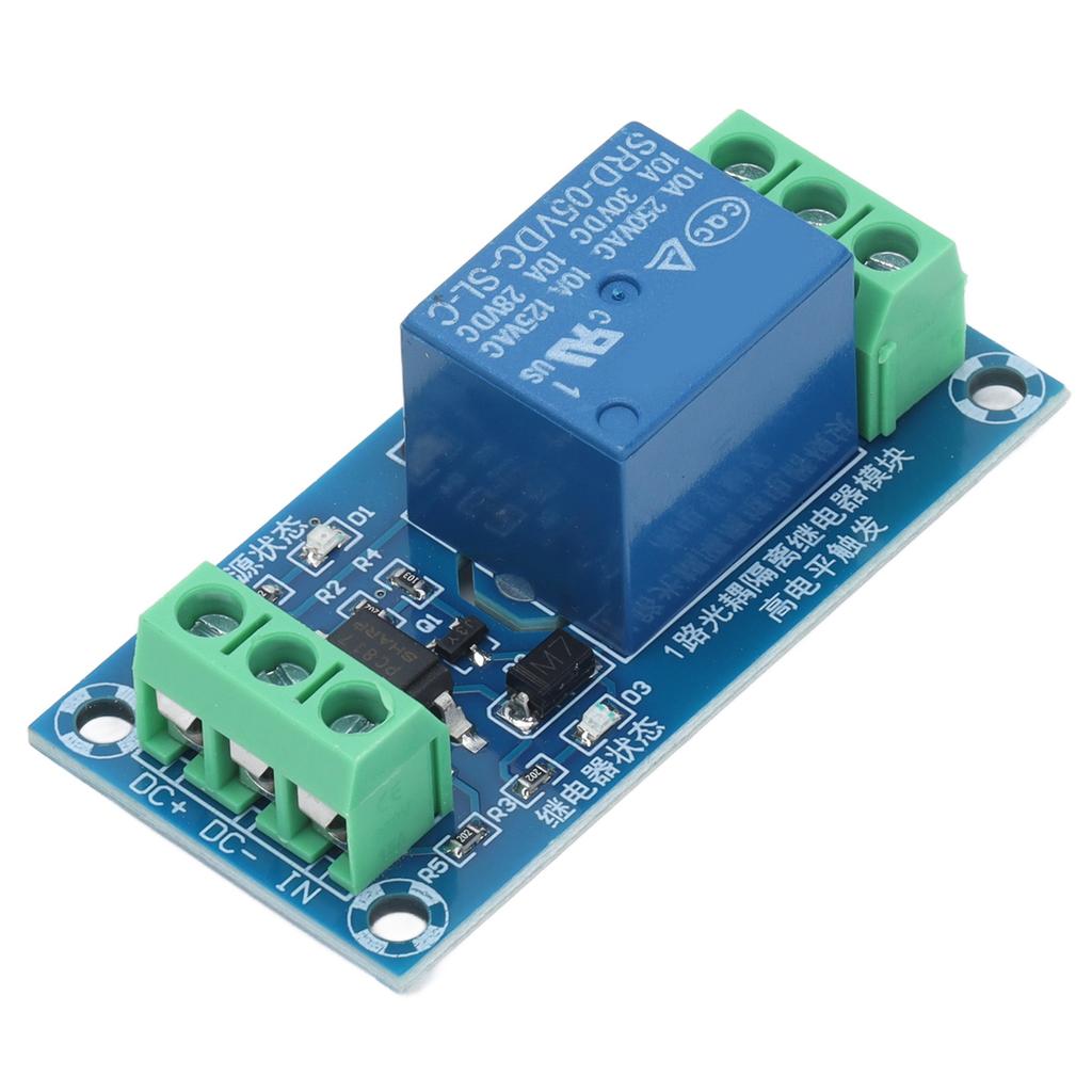 Relay Module Fault Tolerant Design Humanized Interface Stable One Channel Relay Module for Motors Wa