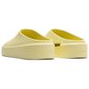 Fear of God Rubber Slip-On Round Toe Comfortable Fashion Sandals Unisex Sandals Yellow FG80-100EVA-CANARY